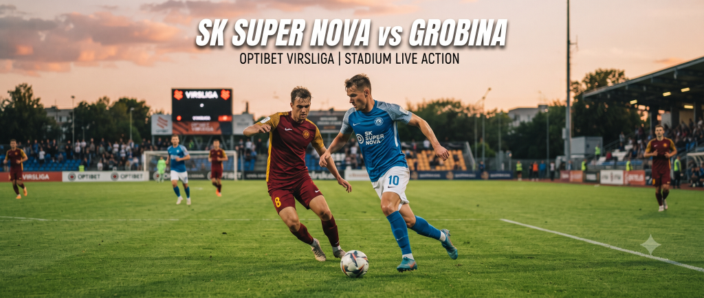 Malam ini panggung Virsliga mempertemukan SK Super Nova dengan Grobina: ikuti di Jalalive