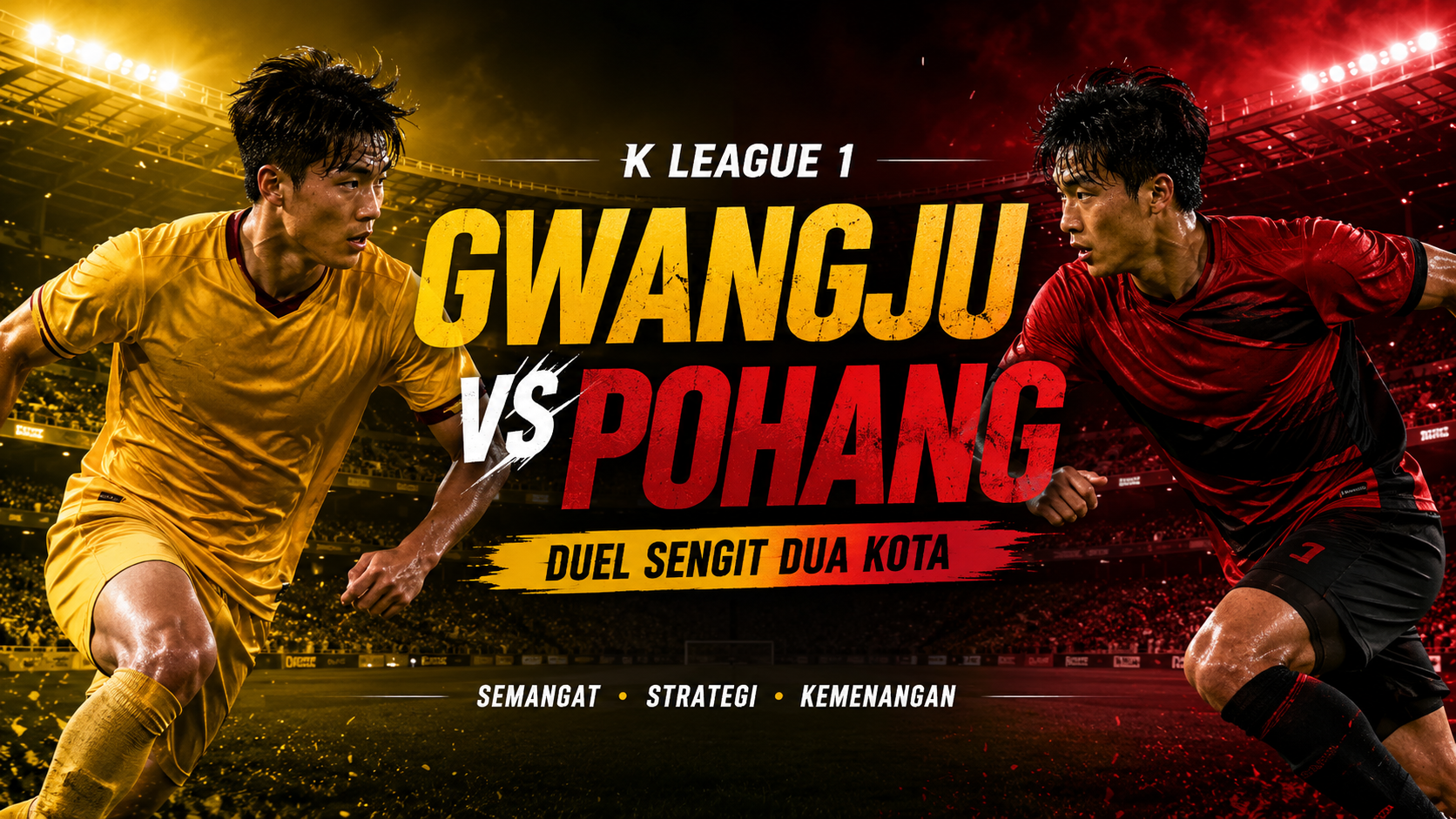 Gwangju Tantang Pohang di K League 1 Sore Ini Pukul 17.30 WIB Live Jalalive