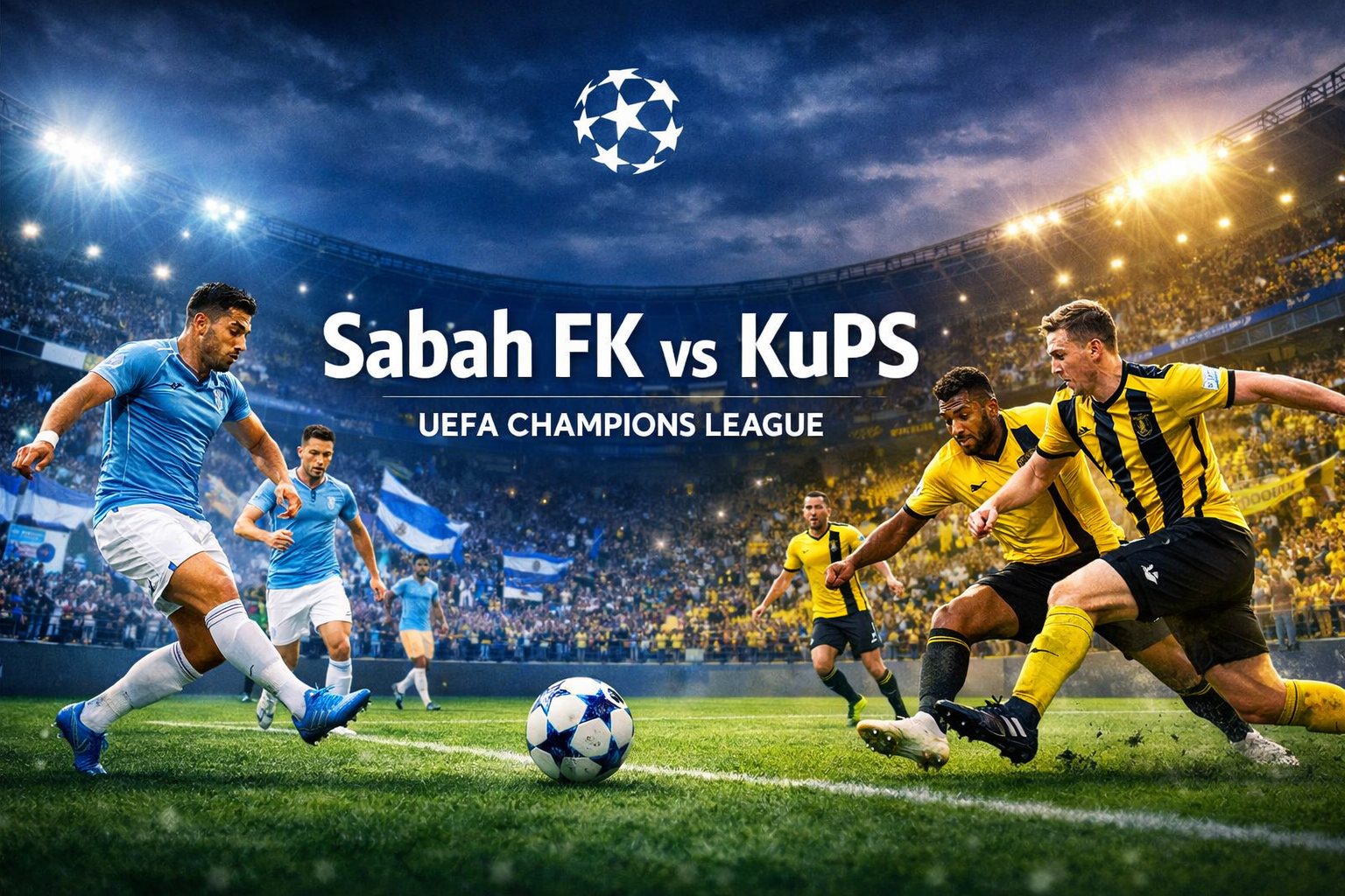 Jalalive Mengajak Pecinta Bola Menyambut Sabah FK vs KuPS Liga Champions UEFA Malam Ini Pukul 23.00 WIB dengan Antusiasme Tinggi