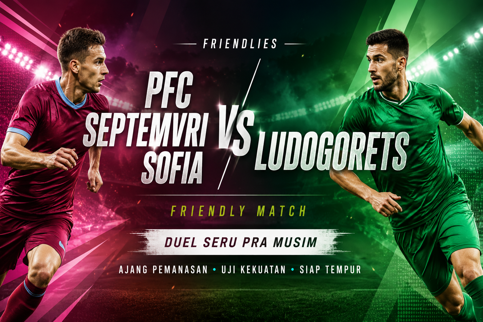 Jalalive Menyajikan Preview PFC Septemvri Sofia vs Ludogorets Friendlies Hari Ini Terbaru!