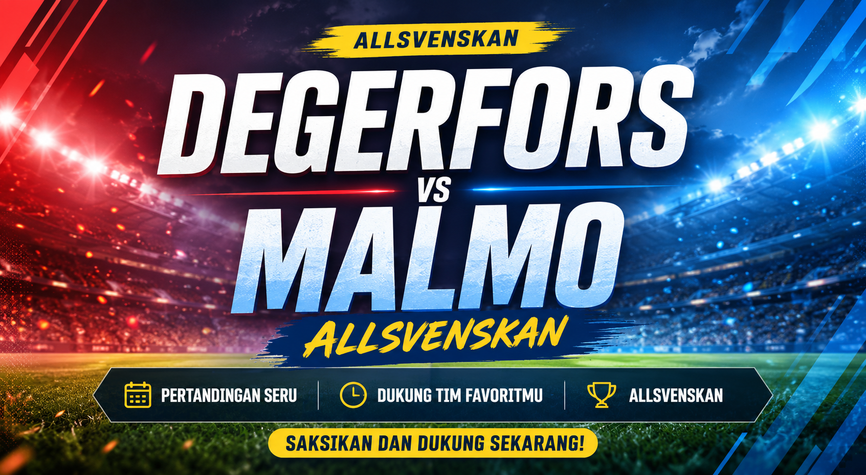 Laga Degerfors Kontra Malmo Diprediksi Berlangsung Sengit: Simak Ulasannya Bersama Jalalive