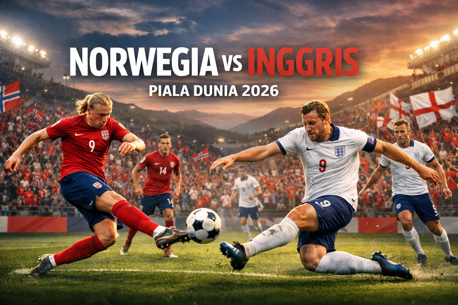 Live Streaming Norwegia vs Inggris Dini Hari Ini Piala Dunia 2026 Jalalive Hadir Membawa Tayangan Berkualitas Tinggi Sepanjang Pertandingan