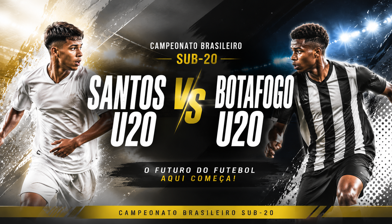 Momen Menarik Santos U20 vs Botafogo U20 Campeonato Brasileiro Sub-20 Tersedia di Jalalive