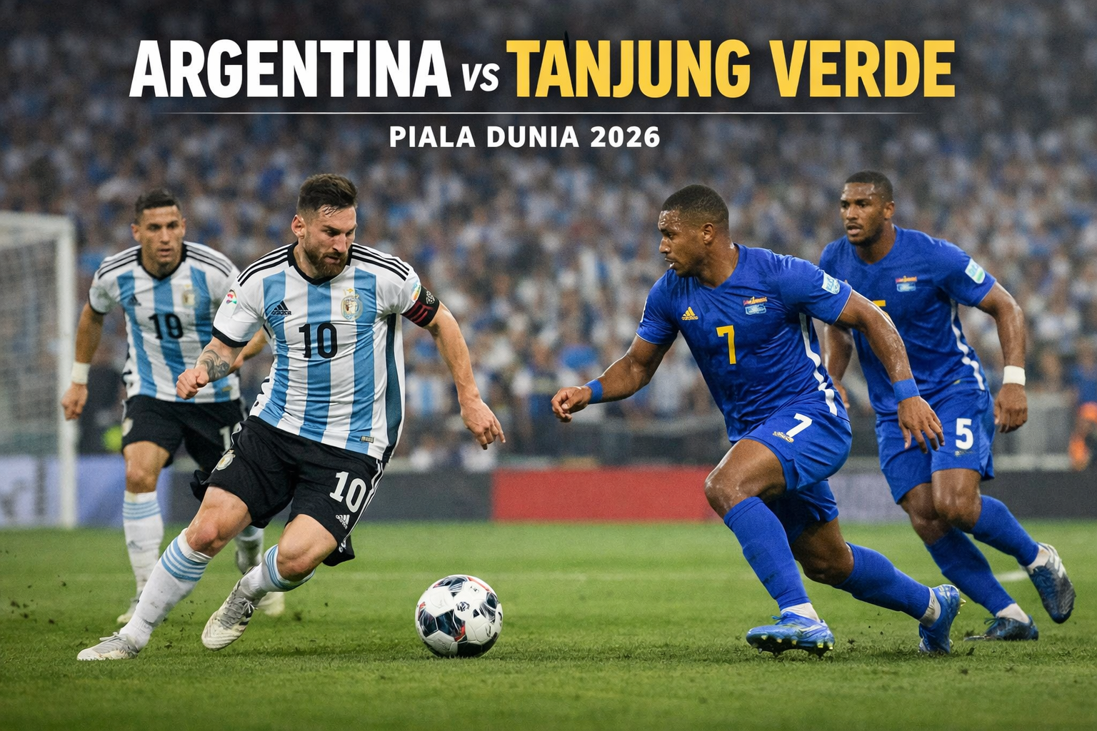 Streaming Argentina vs Tanjung Verde Piala Dunia 2026 Besok Pagi Pukul 05.00 WIB di Jalalive Hadirkan Keseruan Laga Babak Gugur Kelas Dunia