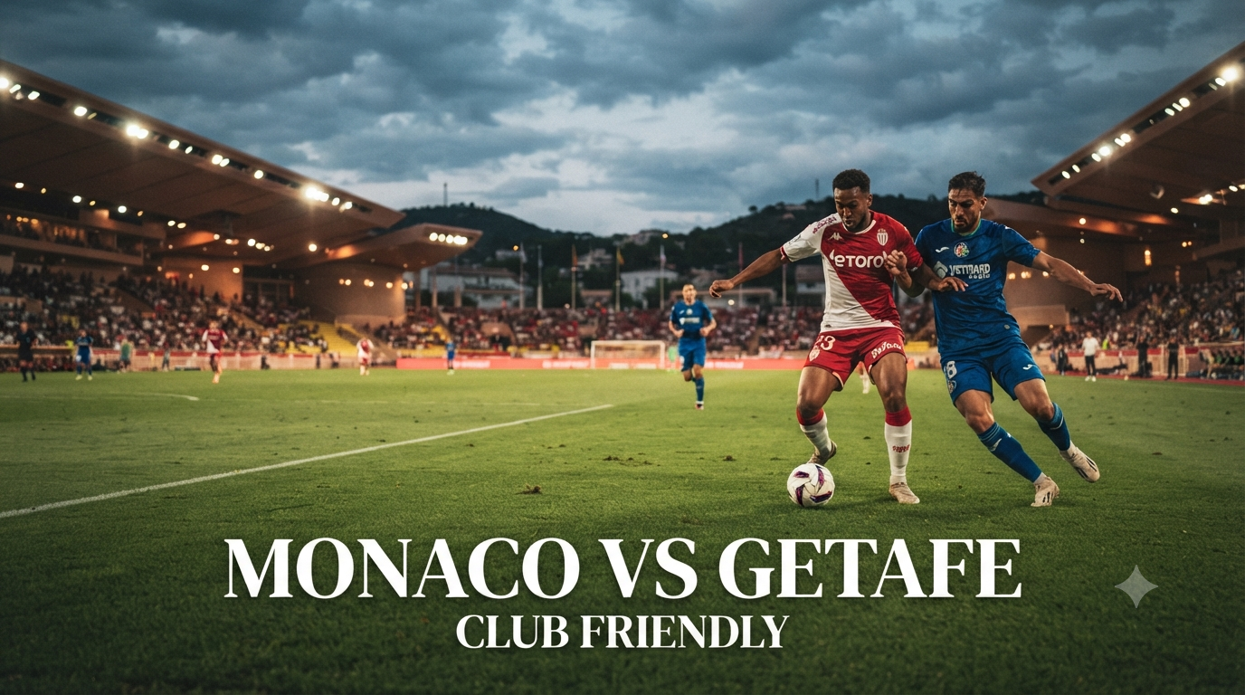 Tigoals Live Streaming Monaco vs Getafe Club Friendly Dini Hari Ini Pukul 01.00 WIB yang Wajib Diikuti
